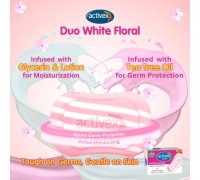 Activex Soap Duo White Floral Tipid Pack (3 x 135g)