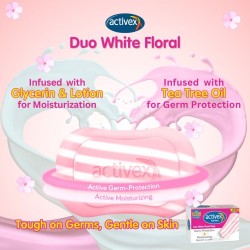 Activex Soap Duo White Floral Tipid Pack (3 x 135g)